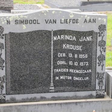 KROUSE Marinda Jane 1958-1973