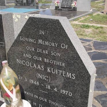 KUITEMS Nicolaas 1948-1970