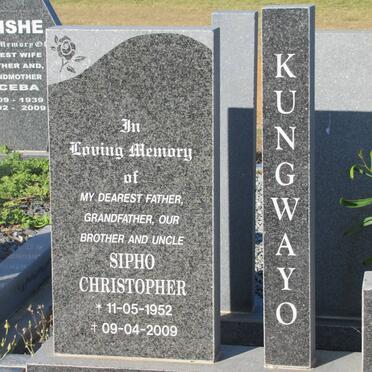 KUNGWAYO Sipho Christopher 1952-2009