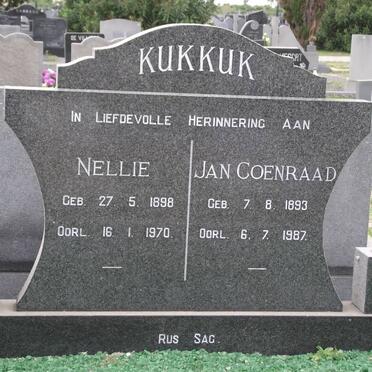 KUKKUK Jan Coenraad 1893-1987 &amp; P. 1898-1970