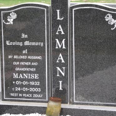 LAMANI Manise 1932-2003