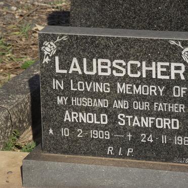 LAUBSCHER Arnold Stanford 1909-1986