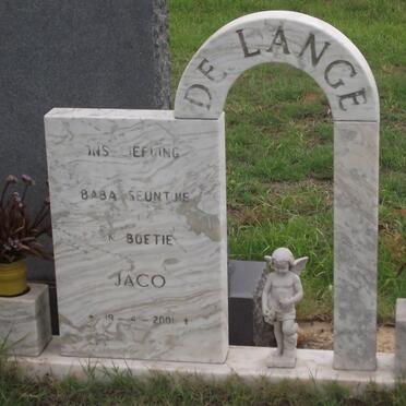 LANGE Jaco, de 2001-2001
