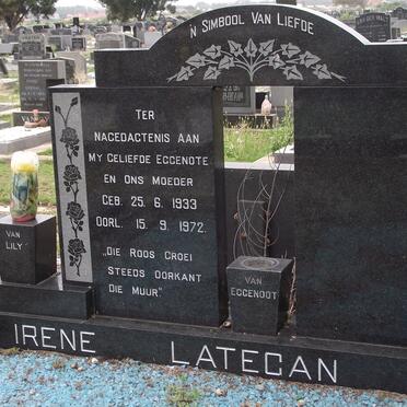 LATEGAN Irene 1933-1972