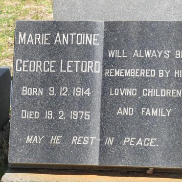 LETORD Marie Antoine George 1914-1975