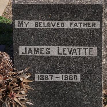 LEVATTE James 1887-1960
