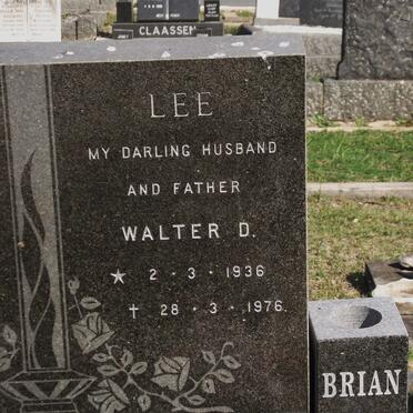 LEE Walter D. 1936-1976