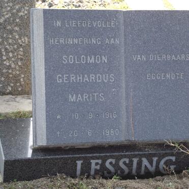 LESSING Solomon Gerhardus Marits 1916-1980