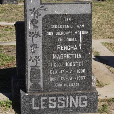 LESSING Rencha Magrietha nee JOOSTE 1888-1967