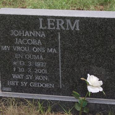 LERM Johanna Jacoba 1937-2001