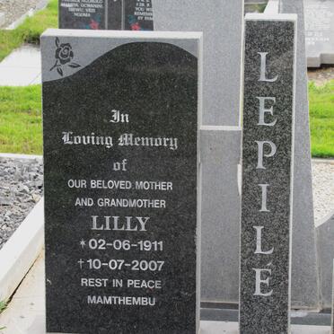 LEPILE Lilly 1911-2007