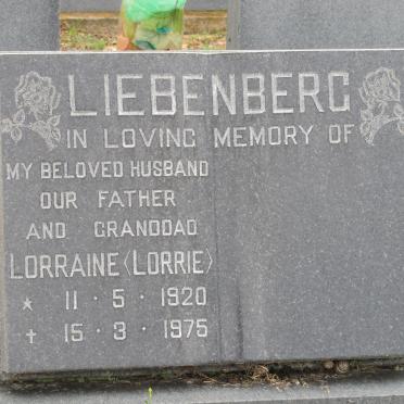LIEBENBERG Lorraine 1920-1975