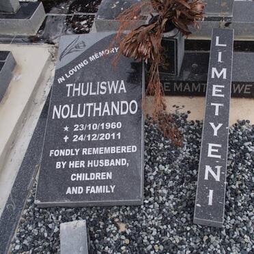 LIMETYENI Thuliswa Noluthando 1960-2011