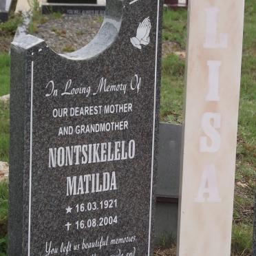 LISA Nontsikelelo Matilda 1921-2004