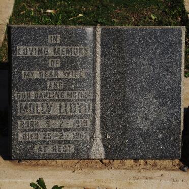 LLOYD Molly 1919-1962