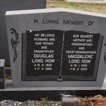 LONG HOW Douglas 1925-1986 &amp; Magdalene 1926-2007