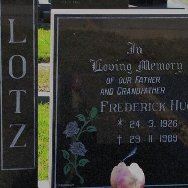 LOTZ Frederick Hugh 1926-1989