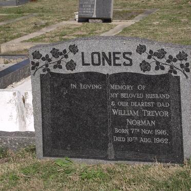 LONES William Trevor Norman 1916-1962