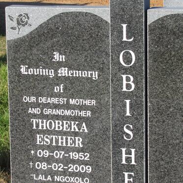 LOBISHE Thobeka Esther 1952-2009