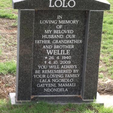 LOLO Welile 1940-2009