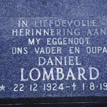 LOMBARD Daniel 1924-1986