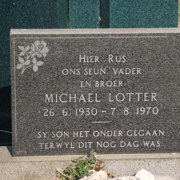 LOTTER Michael 1930-1970