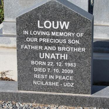LOUW Unathi 1983-2009