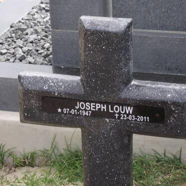 LOUW Joseph 1947-2011