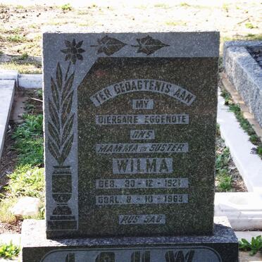 LOUW Wilma 1921-1963