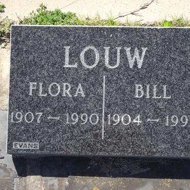 LOUW Bill 1904-1992 &amp; Flora 1907-1990