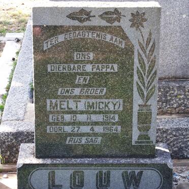 LOUW Melt 1914-1964