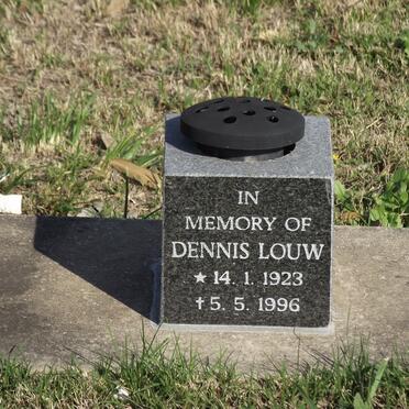 LOUW Dennis 1923-1996