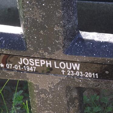 LOUW Joseph 1947-2011