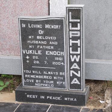 LUPHUWANA Vukile Enoch 1961-2004