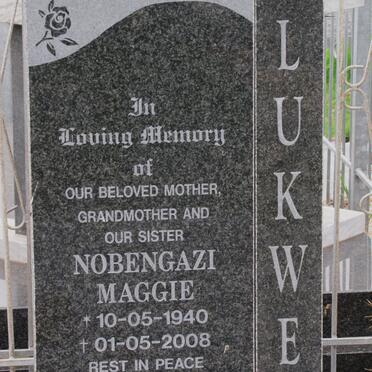 LUKWE Nobengazi Maggie 1940-2008