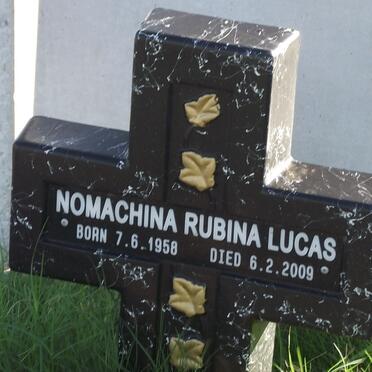 LUCAS Nomachina Rubina 1958-2009