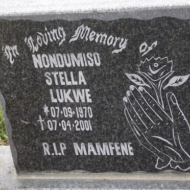 LUKWE Nondumiso Stella 1970-2001