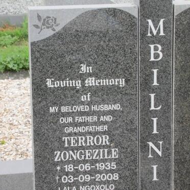 MBILINI Terror Zongezile 1935-2008