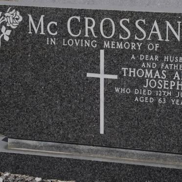 MC CROSSAN Thomas Allan Joseph -1990