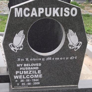 MCAPUKISO Pumzile Welcome 1944-2008