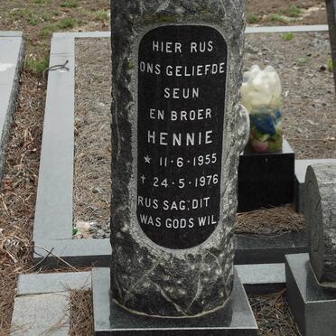 McCALLAGHAN Hennie 1955-1976