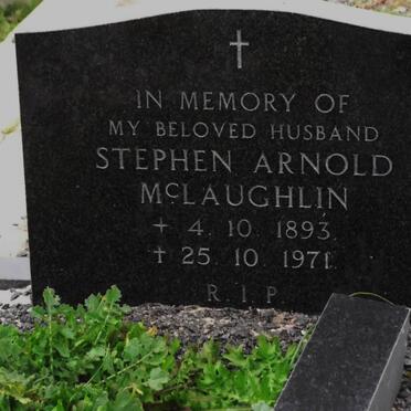 McLAUGHLIN Stephen Arnold 1893-1971