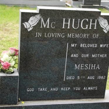 McHUGH Mesiha 1930-1982