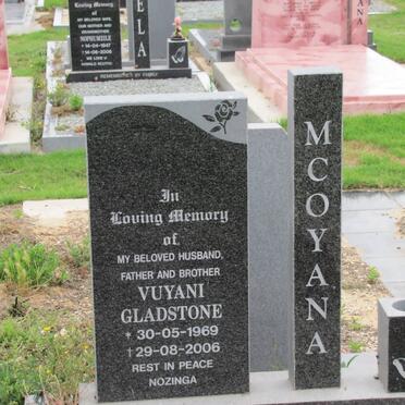 MCOYANA Vuyani Gladstone 1969-2006