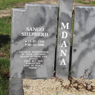 MDANA Sango Shepherd 1936-2006
