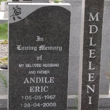 MDLELENI Andile Eric 1967-2008