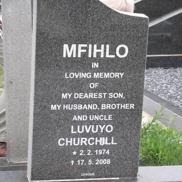 MFIHLO Luvuyo Churchill 1974-2008