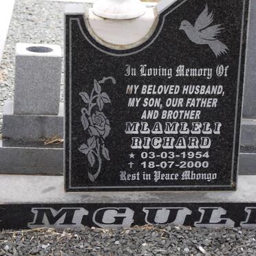 MGULI Mlamleli Richard 1954-2000
