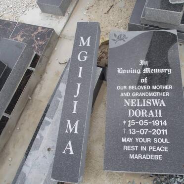 MGIJIMA Neliswa Dorah 1914-2011
