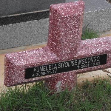 MGCONGO Pumelela Siyolise 2008-2008